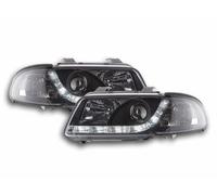 Coppia fanali fari 4052078447368 con LED per Audi A4 B5 8D 99-01, cromati