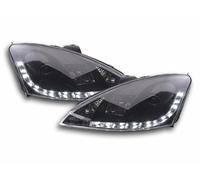 Coppia fanali fari 4052078447597 con LED per Ford Focus 1 C170, neri