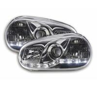 Coppia fanali fari 4250414630621 per VW Golf 4 1J 98-03 cromati