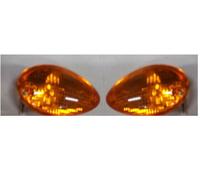 COPPIA FANALI LATERALI FRECCE ANTERIORI PIAGGIO LIBERTY 50 125 COD. P272