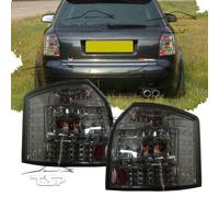 COPPIA FANALI LED LUCI POSTERIORI SMOKE PER AUDI A4 B6 AVANT 00-04