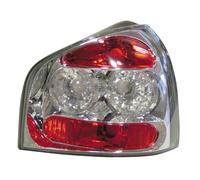 Pilot Coppia fanali posteriori - compatibile per Audi A3 (9/96-4/03) - Cromo