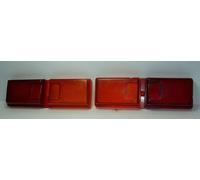 COPPIA FANALI POSTERIORI DX SX FIAT 124 SPECIAL (E75)