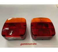COPPIA Fanali posteriorI dx sx luce di direzione e stop, fissaggio con viti