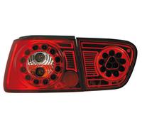 Coppia fanali posteriori LED - compatibile per Seat Ibiza (8/99-2/02) - Rosso