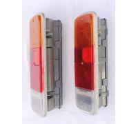 COPPIA FANALI POSTERIORI TRANSPORTER VW VOLKSWAGEN T2 FURGONE 1972 - 1979