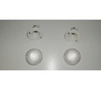 COPPIA FANALINO ANTERIORE BIANCO FIAT 500 F L R GIARDINIERA SU BASE F