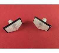 Coppia fanalino ripetitore freccia lucciola laterale bianca Fiat Uno Turbo