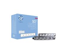 Coppia Faretti Fari drl universali con centraline Luci di marcia diurna LD507se