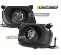 Coppia Faretti Fendinebbia Tuning Anteriori Per W210 1995-05.1999 Nero