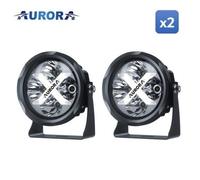 Coppia Faretti LED 40W 3200 Lumen Aurora con DRL Chip Osram