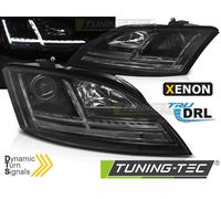 Coppia fari ant TUNING DRL DAYLINE XENON TT 8J 06-10 neri freccia dinamica xenon