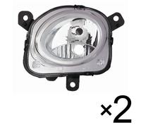 COPPIA FARI ANTERIORE Sx E DX PER FIAT 500L 2012 INFERIORE