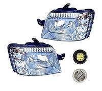 COPPIA FARI ANTERIORE Sx E DX PER FIAT PANDA 169 DAL 2003 > 2009 SPINOTTO BIANCO