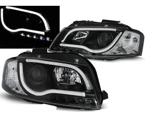 Coppia fari Audi A3 8P 03-08 led LTI nero