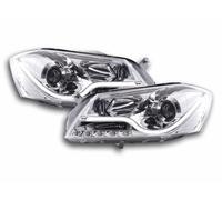2 faros lights phares Daylight VW Passat B7 3C anno 10- chrome