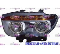 COPPIA FARI FANALE PROIETTORE DX+SX 2H7 PAR.NR C/MO.EL BMW SERIE 7 E65/E66 03>05