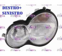 COPPIA FARI FANALE PROIETTORE DX+SX H7-H7 MERCEDES CLASSE C W203 COUPE 02>04