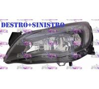 COPPIA FARI FANALE PROIETTORE DX+SX H7-H7 OPEL ASTRA J 10>14 DAL 2010 AL 2014