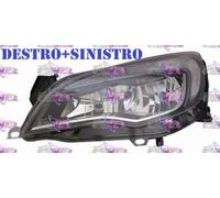 COPPIA FARI FANALE PROIETTORE DX+SX H7-H7 OPEL ASTRA J 13> DAL 2013 IN POI