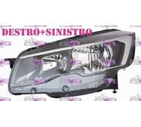 COPPIA FARI FANALE PROIETTORE DX+SX H7-H7 PEUGEOT 508 14>18 DAL 2014 AL 2018