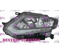 COPPIA FARI FANALE PROIETTORE DX+SX H9-H11 A LED NISSAN X-TRAIL 14>17 PARAB NERA