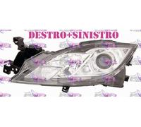 COPPIA FARI FANALE PROIETTORE DX+SX H9-H11 PARAB CROM PRED REG ELE MAZDA 6 10>12
