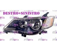 COPPIA FARI FANALE PROIETTORE DX+SX HB3-HB4 PARA NERA MITSUBISHI OUTLANDER 07>10