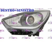 COPPIA FARI FANALE PROIETTORE DX+SX HB3-PY21W PRED REG ELET KIA NIRO 2016 IN POI