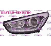 COPPIA FARI FANALE PROIETTORE DX+SX HIR2-PY21 PRED REG ELETT HYUNDAI IX35 13>
