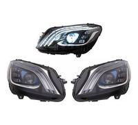 Coppia Fari Fanali Anteriori compatibili mercedes c. kl W205 2014-2021 FULL LED