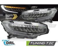 Coppia FARI Fanali anteriori FULL LED HONDA CIVIC X 2016- 2021 Freccia dinamica