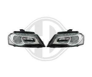 Coppia Fari Fanali Anteriori TUNING A3 8P da 2008 a 2012 H7 Lenticolari Alogeni