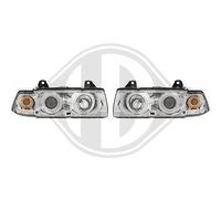 Coppia Fari Fanali Anteriori Tuning Serie 3 E36 1992-1998 coupè cabrio angel eye