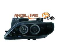 Coppia fari fanali anteriori TUNING XSARA 97-00 neri H1+H1 per reg elet