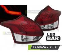 Coppia Fari Fanali Posteriori FOCUS 3 11-10.14 HATCHBACK Rosso/Bianco LED BAR