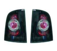 Retro Posteriore Luci Coppia Set Trasparente Nero Per Skoda Octavia Estate 01-10
