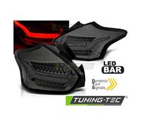 COPPIA FARI FANALI POSTERIORI TUNING PER FOCUS 3 15-18 HATCHBACK SMOKE SEQ LED