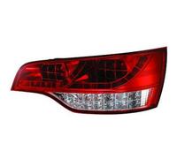 Coppia fari fanali posteriori TUNING Q7 2005- 2009 LED vetro trasparente rosso