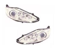 COPPIA FARI FANALI PROIETTORI FORD FIESTA dal 2008 al 2013 dx e sx LAMP. H7/H1