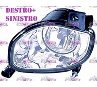 COPPIA FARI FARETTO FENDINEBBIA DX+SX H1 TOYOTA AVENSIS 03>07 DAL 2003 AL 2006
