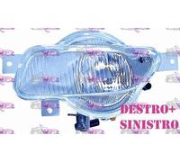 COPPIA FARI FARETTO FENDINEBBIA DX+SX H1 VOLVO S70-V70 00>05 DAL 2000 AL 2005