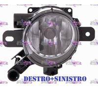 COPPIA FARI FARETTO FENDINEBBIA DX+SX H10 OPEL ZAFIRA 11>16 DAL 2011 AL 2016
