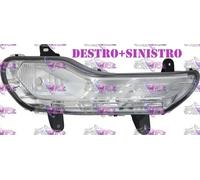 COPPIA FARI FARETTO FENDINEBBIA DX+SX H10-PY21W-W5W FORD KUGA 13>16 X FARI XENON