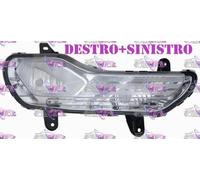 COPPIA FARI FARETTO FENDINEBBIA DX+SX H10-WY21W 2 FORI PER LAMP. FORD KUGA 13>16