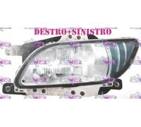 COPPIA FARI FARETTO FENDINEBBIA DX+SX H11 BORDO SUPERIORE VERDE DAF LF 14>