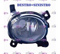 COPPIA FARI FARETTO FENDINEBBIA DX+SX H11 PER AUDI A4 MODELLO SW 07>11