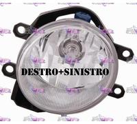 COPPIA FARI FARETTO FENDINEBBIA DX+SX H16 TOYOTA HI-LUX PICK-UP 16>20 2016>2020