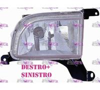 COPPIA FARI FARETTO FENDINEBBIA DX+SX H27 CHEVROLET NUBIRA DA SETTEMBRE 05>