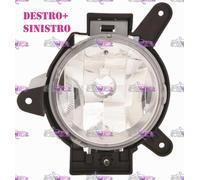 COPPIA FARI FARETTO FENDINEBBIA DX+SX H27 CHEVROLET SPARK 11>12